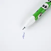 Ручка пиши стирай синяя паста 0.5 мм с колпачком &laquo;Панда&raquo;