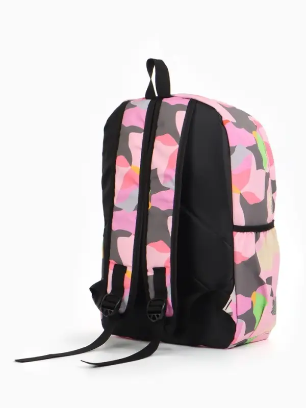 Рюкзак школьный для девочки, размер 30&times;13&times;42 см, розовый