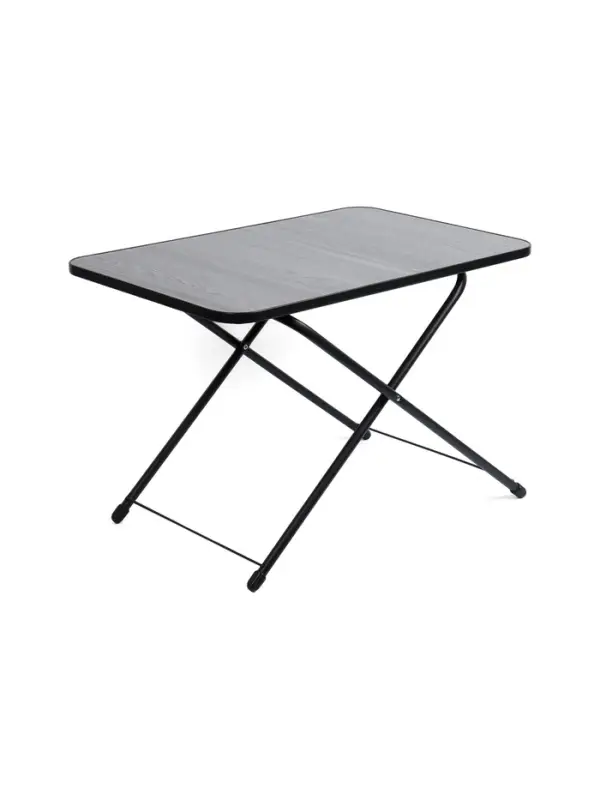 Стол туристический складной, 75&times;50&times;50/62 см, ЛДСП, цвет ясень чёрный