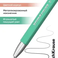 Ручка гелевая ErichKrause. G-Reed Stick Pastel Bloom, чёрный стержень, узел 0.38 мм