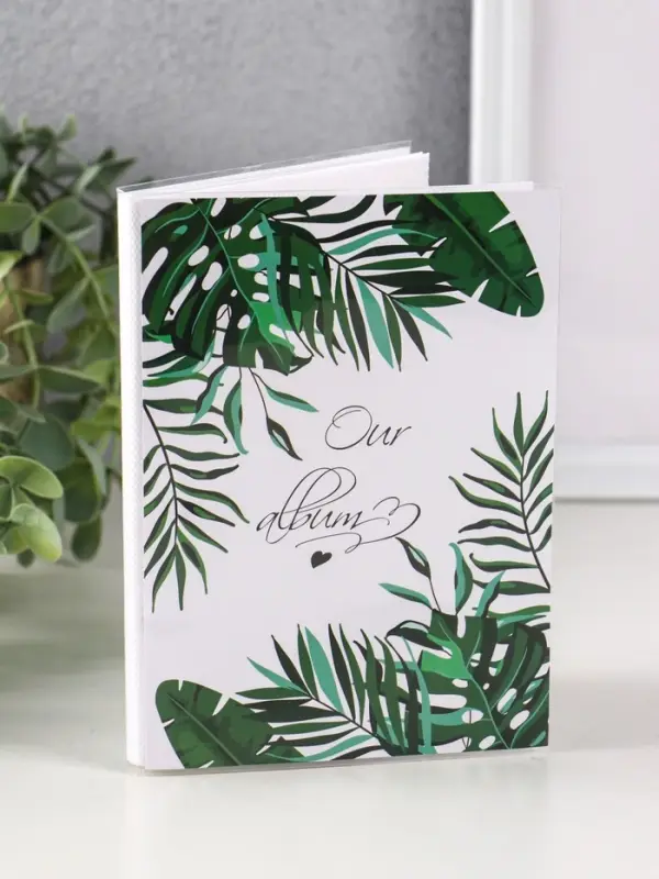 Фотоальбом 36 фото 10X15см, "Тропики",  ПП карм.,мягкая обложка