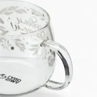 Кружка новогодняя стеклянная &laquo;С Новым годом! Чудесное время&raquo;, 400 мл