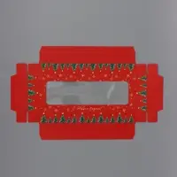 Коробка подарочная складная под 12 конфет новогодняя &laquo;С Новым годом&raquo;, 3.5&times;10.5&times;26.5 см