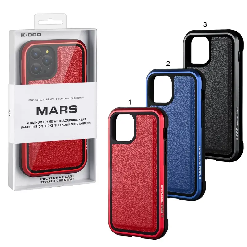 Чехол для iPhone 13 Pro Mars Leather