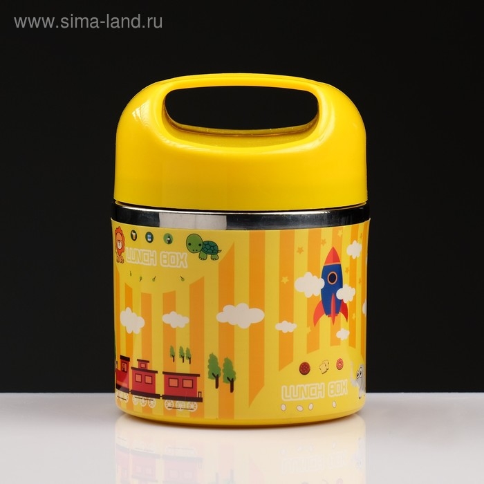 Ланч бокс, контейнер для еды, 630 мл, 11 х 15 см