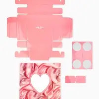 Коробка под 4 конфеты со скретч-слоем &laquo;Только для тебя&raquo;, 10.5&times;10.5&times;3.5 см