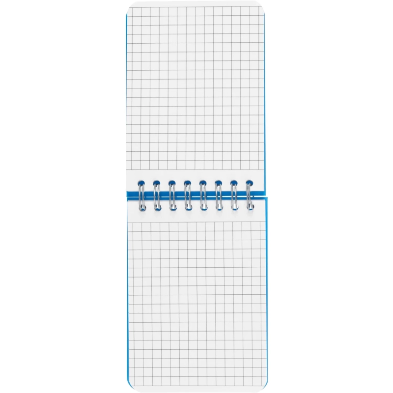 Блокнот А7,пласт обл,80л, ATTACHE FANTASY,голуб