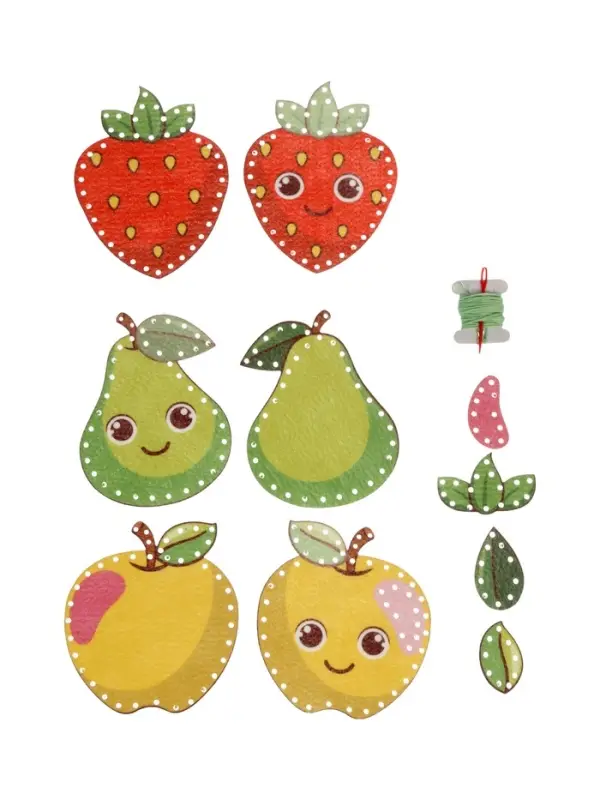 Развивающий набор Развивающий набор "Шьем Сами. Фрукты" LIP1411