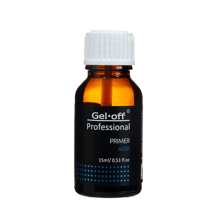 Праймер для ногтей GEL-OFF Professional  Праймер для ногтей GEL-OFF Professional "Primer" кислотный, 15 мл