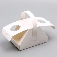 Коробка под рулет с ручкой, фигурная сумочка, 17&times;11&times;11 см