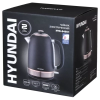 Чайник HYK-S4501 1.7л. 2200Вт черный