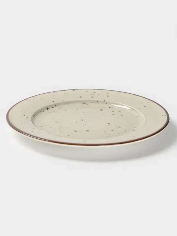 Тарелка Magistro Mediterana, d=23.7 см, фарфор, бежевая