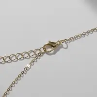 Кулон на цепочке &laquo;Прелесть&raquo;, заяц, цветной в золоте, 40 см