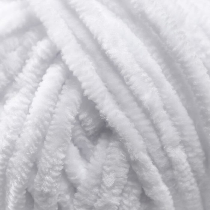 Пряжа Пряжа "Dolce" 100% микрополиэстер 120м/100гр (741 белый)