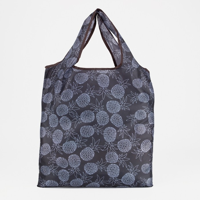 Сумка хозяйственная без застежки, цвет чёрный Сумка хозяйственная без застежки, цвет чёрный