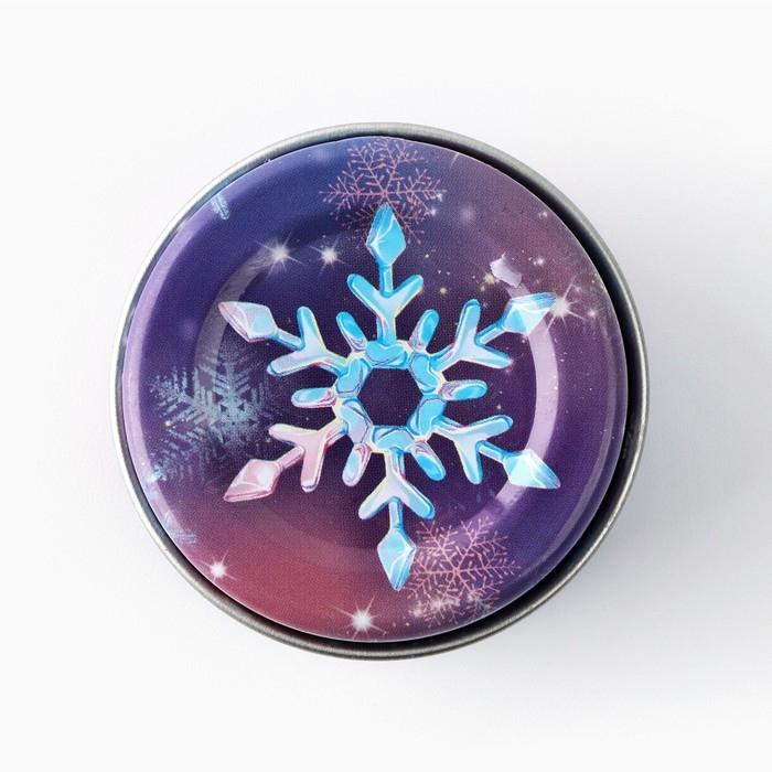 Свеча новогодняя в железной банке «Новый год: Для чудес«Новый год: аромат ваниль, 4.8 см Свеча новогодняя в железной банке «Новый год: Для чудес«Новый год: аромат ваниль, 4.8 см