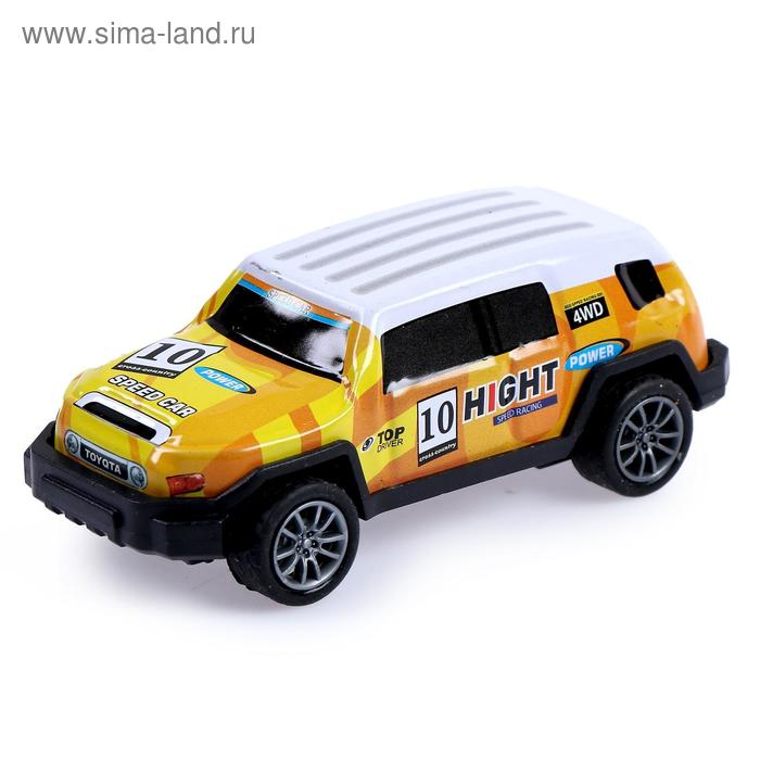 Набор металлических машин «Внедорожник», инерционные, 8 штук Набор металлических машин «Внедорожник», инерционные, 8 штук