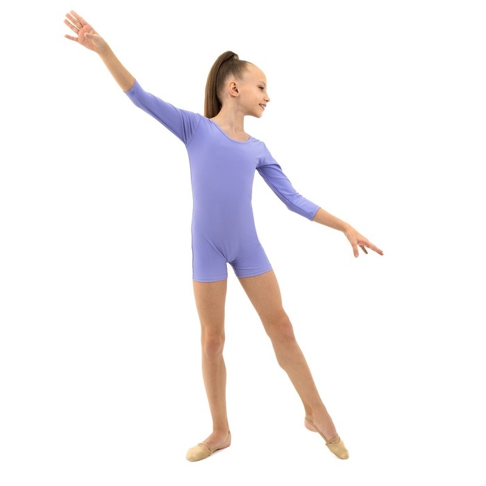 Купальник для гимнастики и танцев Grace Dance, р. 36, цвет сирень Купальник для гимнастики и танцев Grace Dance, р. 36, цвет сирень