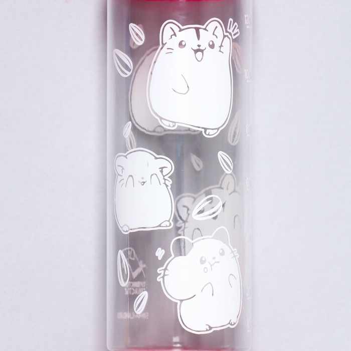 Поилка для грызунов «Хомячки» 125 мл, 12.5х4.5 см, микс цветов Поилка для грызунов «Хомячки» 125 мл, 12.5х4.5 см, микс цветов