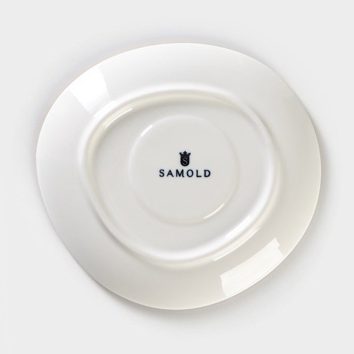 Чайная пара фарфоровая Samold «Хорека Графит», 250 мл, 12х9х7 см, 2 предмета Чайная пара фарфоровая Samold «Хорека Графит», 250 мл, 12х9х7 см, 2 предмета