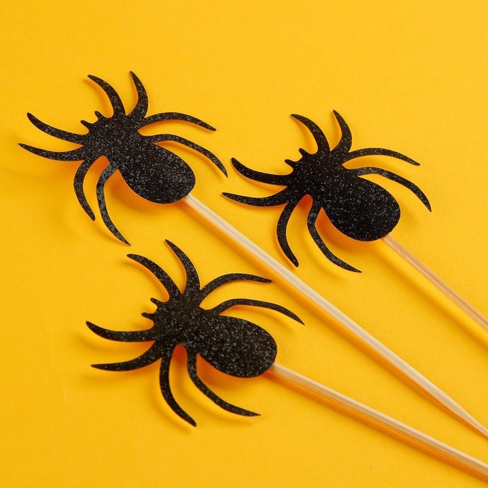 Шпажки «Паук», набор 5 шт. Шпажки «Паук», набор 5 шт.