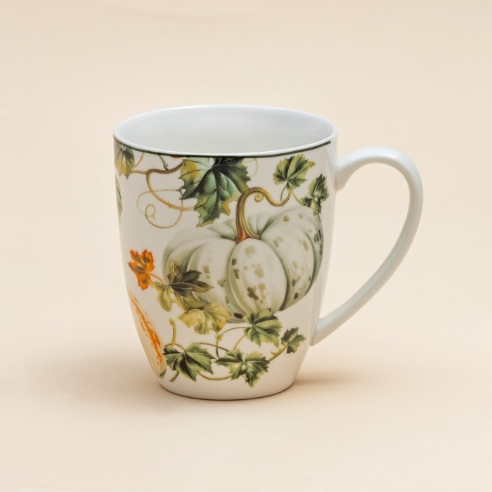 Кружка SL Home Фете дэ ла мойсон, 400 мл, 9×10 см, фарфор Кружка SL Home Фете дэ ла мойсон, 400 мл, 9×10 см, фарфор