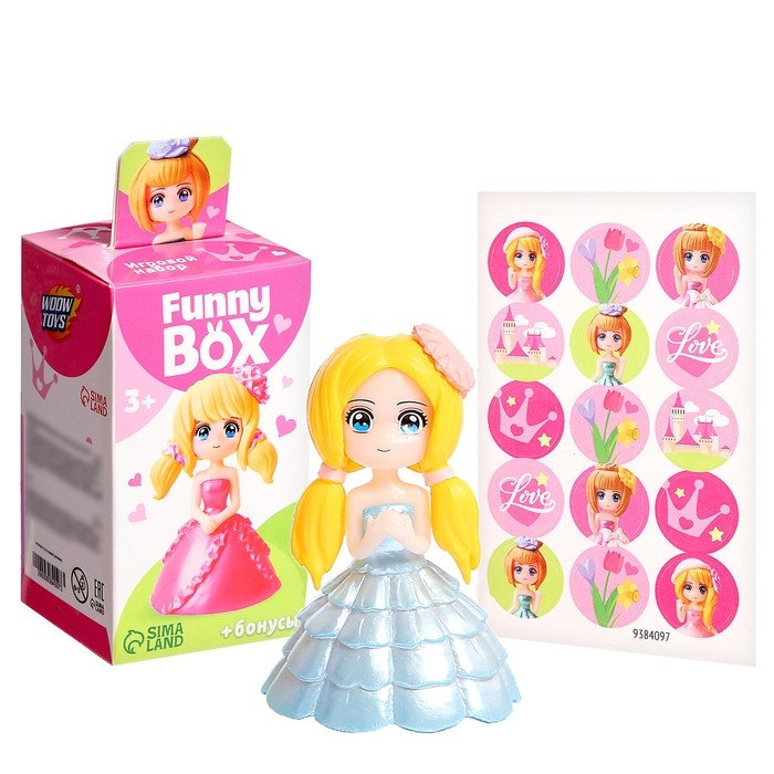 Игровой набор Funny box, принцессы, МИКС Игровой набор Funny box, принцессы, МИКС