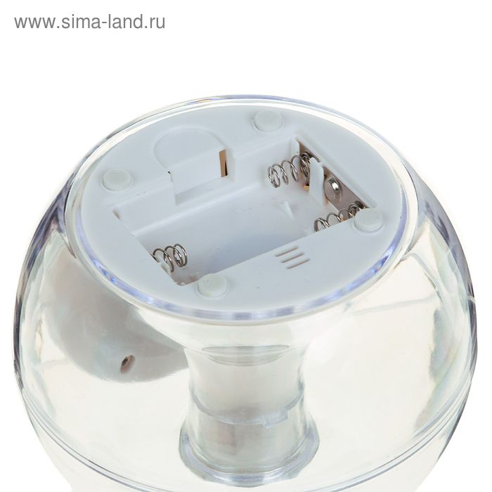 Будильник Luazon LB-06, 7 цветов дисплея, 6 мелодий, прозрачный Будильник Luazon LB-06, 7 цветов дисплея, 6 мелодий, прозрачный