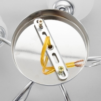 Люстра 2027/5 E27 60Вт хром 55х55х25 см BayerLux