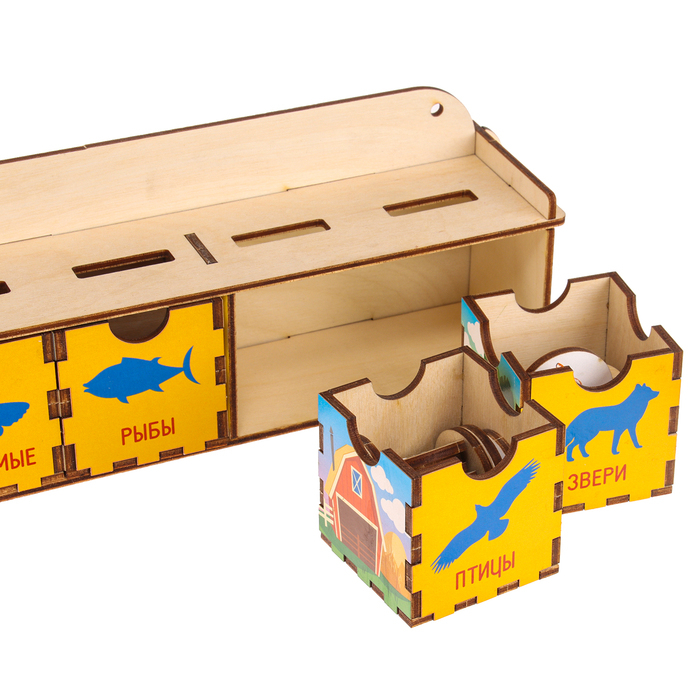 Сортер «Запоминаем животных» Сортер «Запоминаем животных»