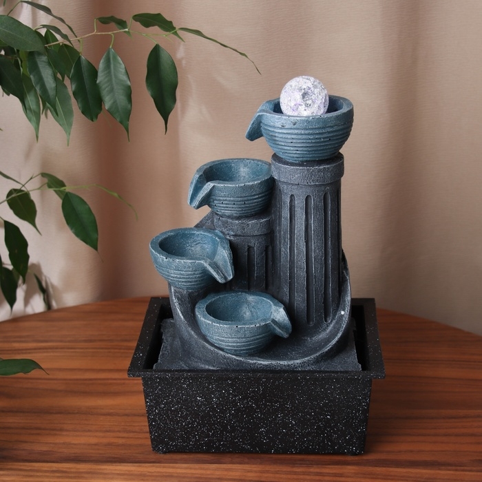 Фонтан Фонтан "Гелио" 27х18,5 см (с подсветкой)