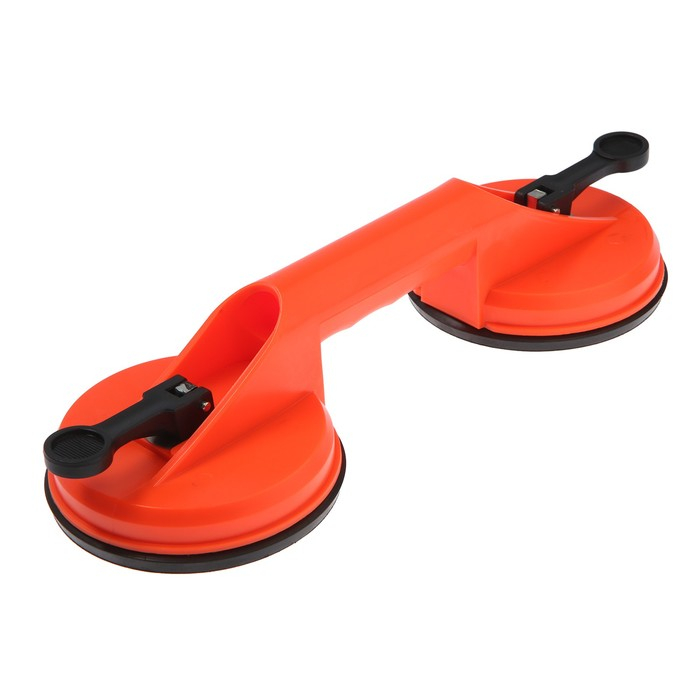 Стеклодомкрат двойной ТУНДРА, пластиковый, 125 мм, до 50 кг Стеклодомкрат двойной ТУНДРА, пластиковый, 125 мм, до 50 кг