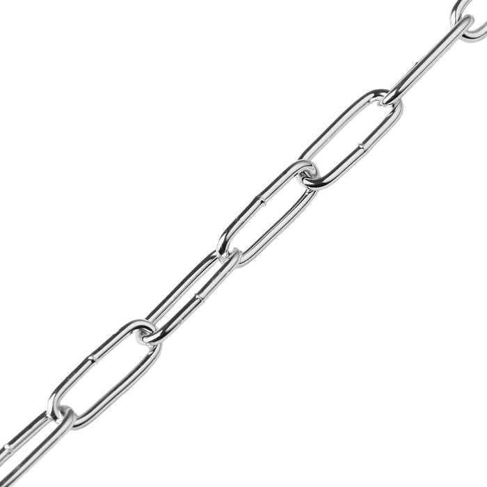 Цепь для привязи собак, сварные звенья, 1,8 м, калибр 30 мм, толщина проволки 2,6 мм Цепь для привязи собак, сварные звенья, 1,8 м, калибр 30 мм, толщина проволки 2,6 мм