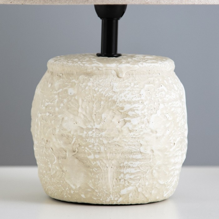 Настольная лампа Настольная лампа "Леонила" Е14 40Вт серый 20х20х30см RISALUX