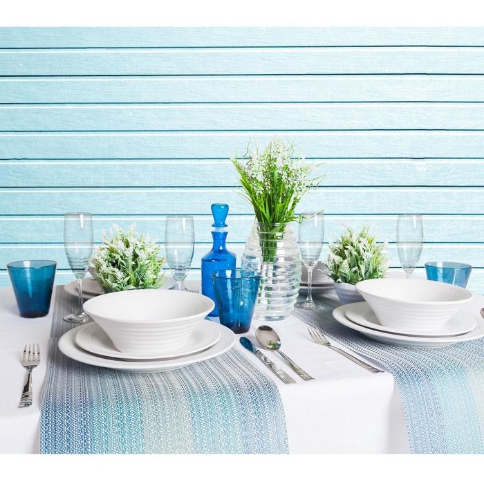 Нож столовый из нержавеющей стали Доляна «Равингтон», длина 22,3 см, цвет серебряный Нож столовый из нержавеющей стали Доляна «Равингтон», длина 22,3 см, цвет серебряный