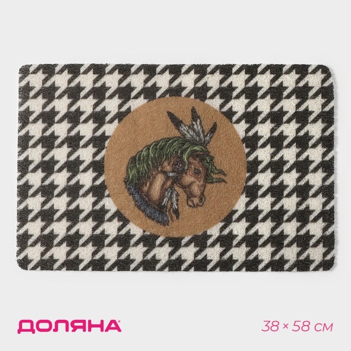 Коврик придверный Доляна «Айдахо», 38×58 см Коврик придверный Доляна «Айдахо», 38×58 см