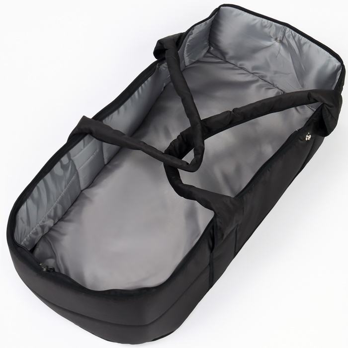 Люлька-переноска для новорожденных  «Ассорти», цвет чёрный