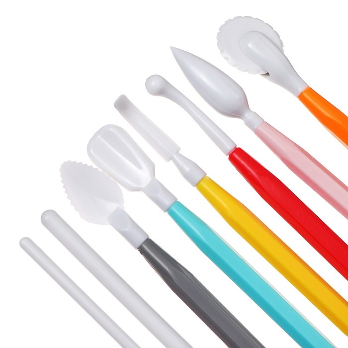 Набор инструментов для лепки, 8 штук Набор инструментов для лепки, 8 штук