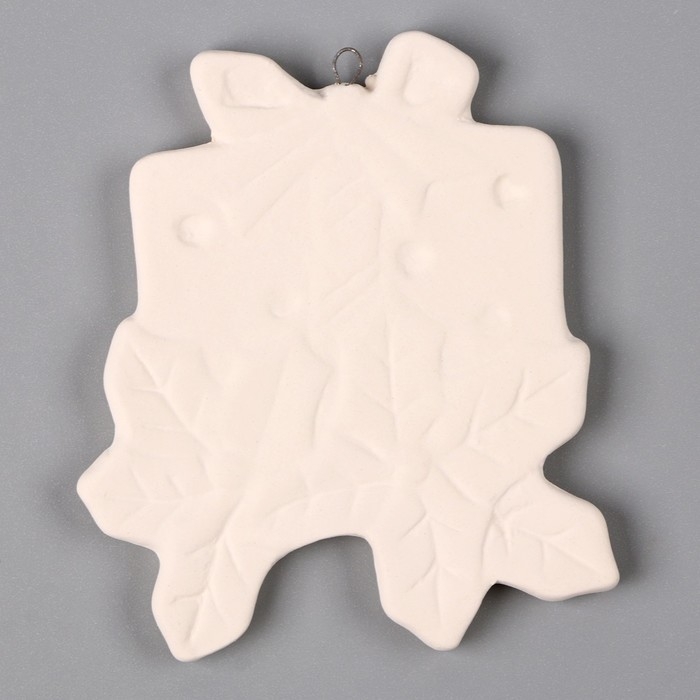 Новый год! Ёлочное украшение под раскраску «Подарок» с подвесом, кисть Новый год! Ёлочное украшение под раскраску «Подарок» с подвесом, кисть