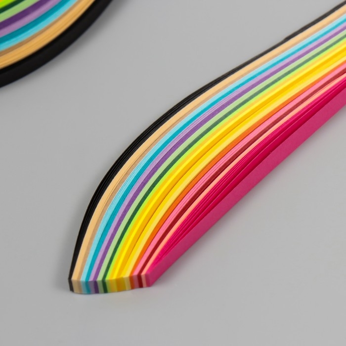 Набор для квиллинга 170 полосок с инструментами Набор для квиллинга 170 полосок с инструментами "Медвежонок с зонтом" 25х33,7 см