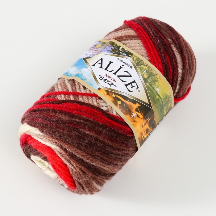 Пряжа "Burcum batik" 100% акрил 210м/100гр (4574)