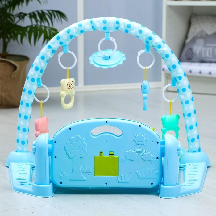 Развивающий музкальный коврик «Счастливые малыши», 73х48 см. Развивающий музкальный коврик «Счастливые малыши», 73х48 см.