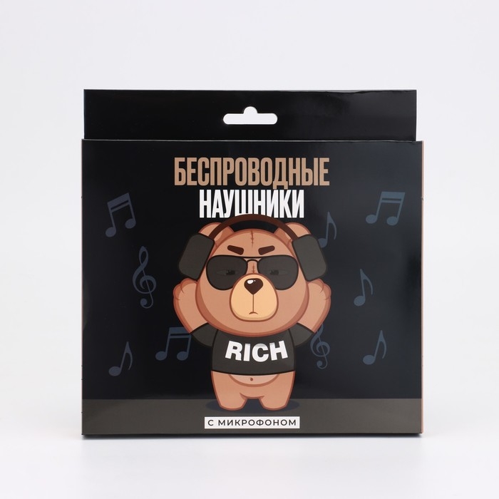 Беспроводные наушники с микрофоном «Rich», модель LV-148