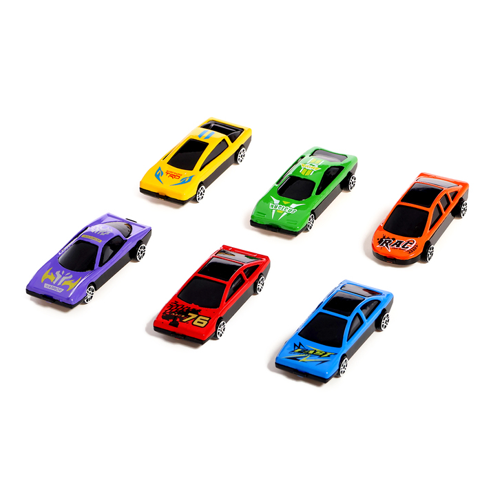 Грузовик «Перевозчик», 6 металлических машин в комплекте + игра Грузовик «Перевозчик», 6 металлических машин в комплекте + игра