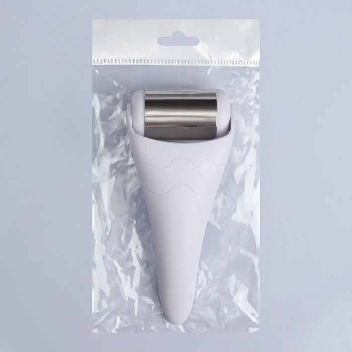 Ледяной роллер, универсальный, 19 &times; 8,3 см, цвет белый/серебристый