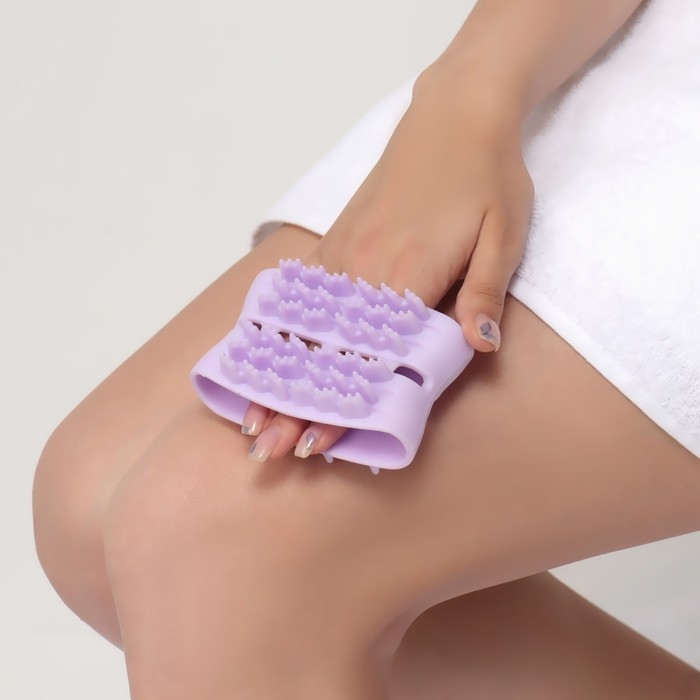 Массажёр антицеллюлитный, двусторонний, универсальный, 10,2 × 6,7 × 5 см, цвет МИКС Массажёр антицеллюлитный, двусторонний, универсальный, 10,2 × 6,7 × 5 см, цвет МИКС