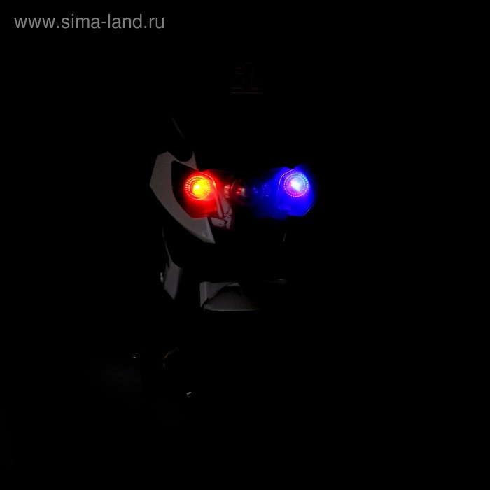 Электромобиль «Спортбайк», цвет белый Электромобиль «Спортбайк», цвет белый