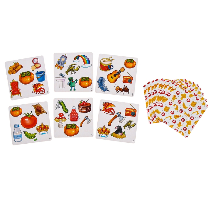 Набор карточек «Лого-доббль. Звук Р» Набор карточек «Лого-доббль. Звук Р»