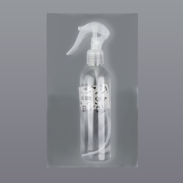 Распылитель парикмахерский, 200 мл, цвет прозрачный Распылитель парикмахерский, 200 мл, цвет прозрачный
