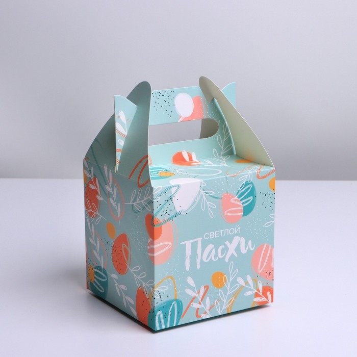Коробка кондитерская, упаковка, «Светлой Пасхи», 14 х 14 х 14 см Коробка кондитерская, упаковка, «Светлой Пасхи», 14 х 14 х 14 см